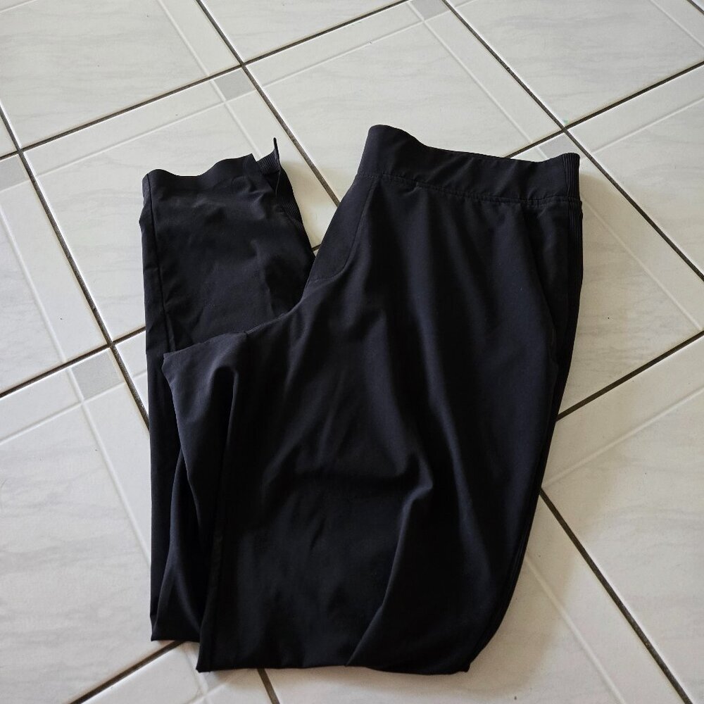 Athleta Brooklyn Mid Rise Ankle Pants Black 12